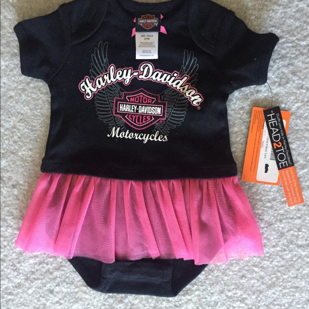 Harley Davidson onsie